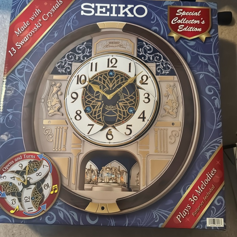 SEIKO Clock New Price is FIRM